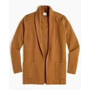 J.Crew Chelsea Sweater Blazer in Heather Camel - Size XXS